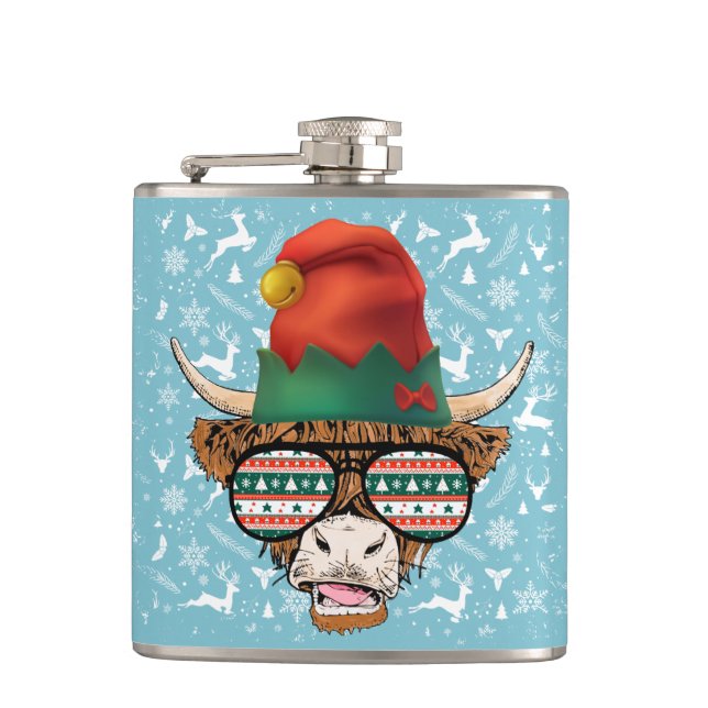 Coola Santa Cow Vuxen Stocking Stuffer Fickplunta (Framsidan)