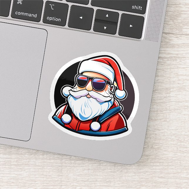 Coola Santa-dekalett Klistermärken (Detalj)