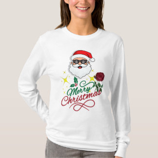 Coola Santa God jul med Ro & Holly T Shirt