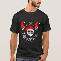 Coola Santa Ho Ho Ho T-Shirt Festive jul