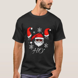 Coola Santa Ho Ho Ho T-Shirt Festive jul