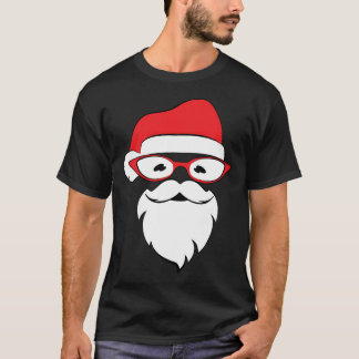 Coola Santa In Red Vintage Glass T Shirt