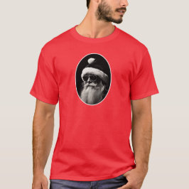 Coola Santa in Sunglasses T Shirt