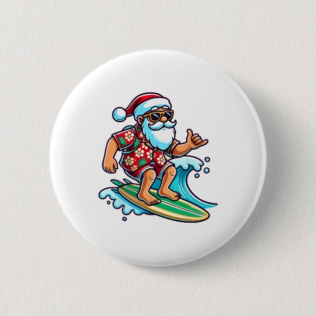 Coola Santa surfing jul i juli sommar strand  Knapp (Framsida)