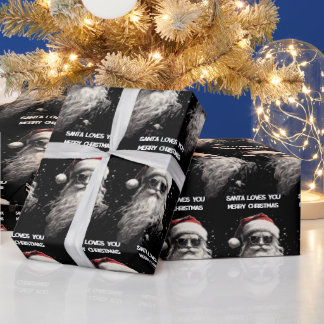 Coola Santa Two Linjer av anpassning Presentpapper