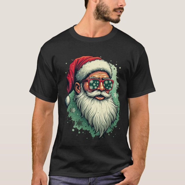 Coola Santa Vibes T Shirt (Framsida)