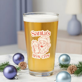 Coola Santa's Brew Crew-julöl Glaskopp