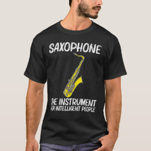 Coola Saxophone För manar Women Jazz Player Marchi T Shirt