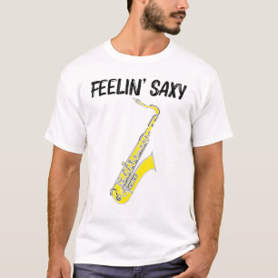 Coola Saxophone För manar Women Jazz Player Marchi T Shirt