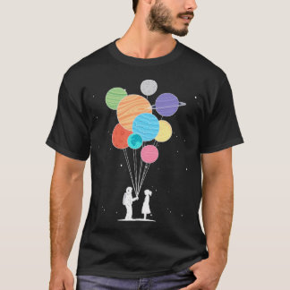 Coola Science Astronomy Astronaut Planets T Shirts
