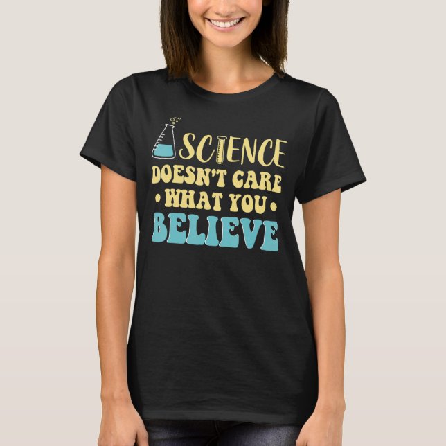 Coola Science För manar Women Scientist Science T Shirt (Framsida)