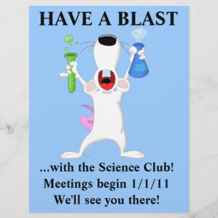 Coola Science Klubb Flyer