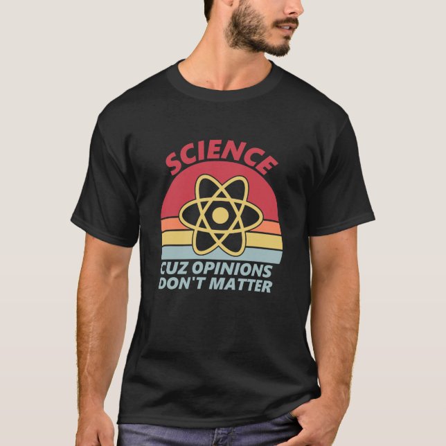 Coola Science Nerd Funny Science Vintage T Shirt (Framsida)