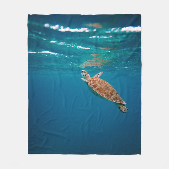 Coola Sea Animals Fleecefilt (Framsidan)