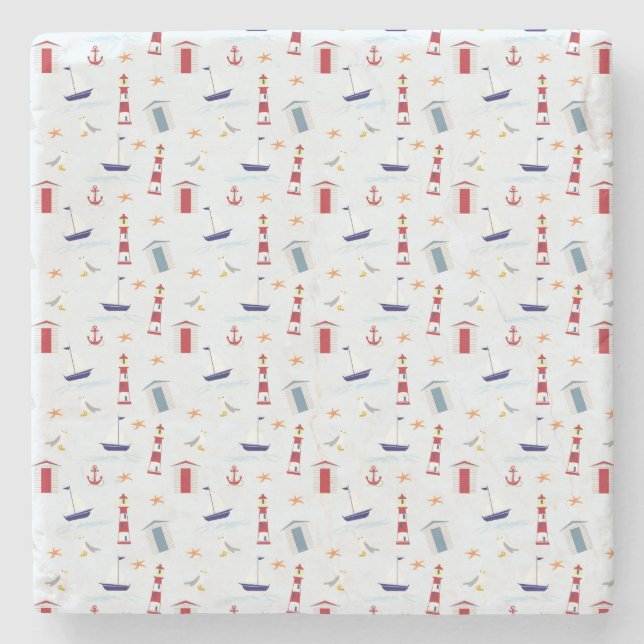 Coola Sea Symbols Stenunderlägg (Framsidan)