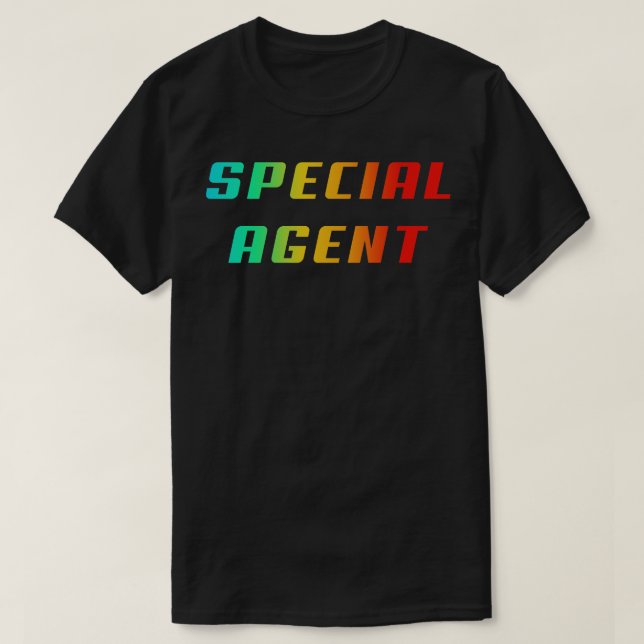 Coola Secret Agent T Shirt (Design framsida)