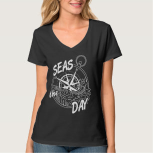 Coola segelhav Dagens navigeringstid T Shirt