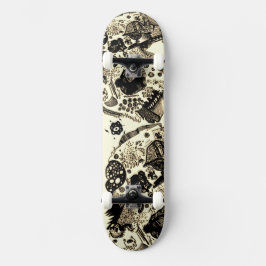 Coola Sepia Black Mini Skateboard Bräda 18,5 Cm