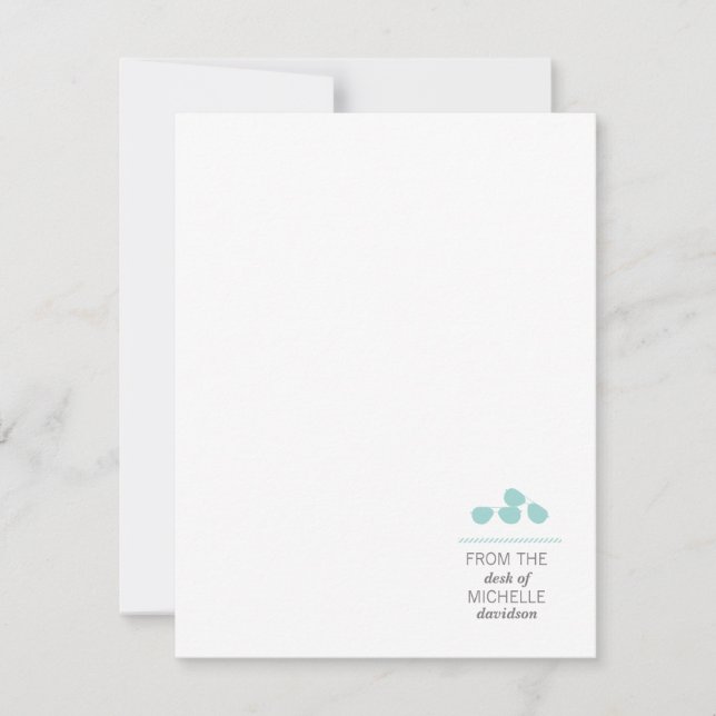 Coola Shades Aqua Blue Aviator Sunglass Inbjudningar (Framsida)