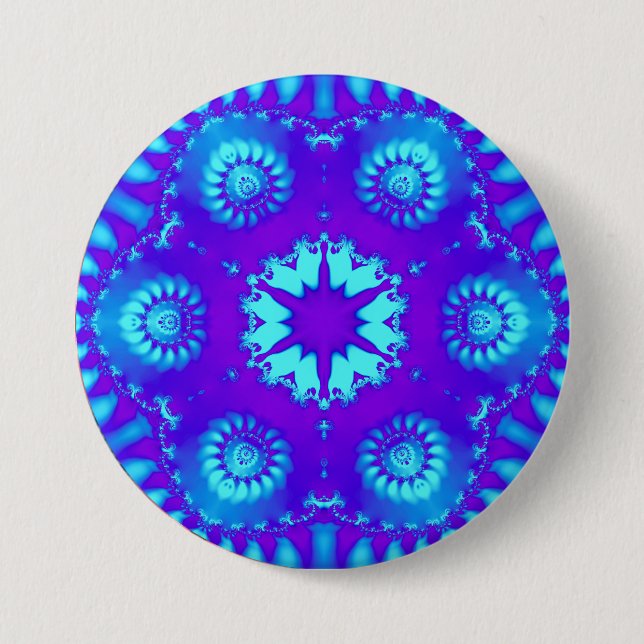 COOLA! ~ Shades of Lila and Blue ~ Button Knapp (Framsida)