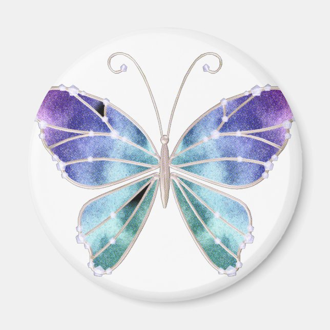 Coola Shades Rainbow Vingar Butterfly Magnet (Framsidan)