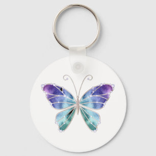 Coola Shades Rainbow Vingar Butterfly Nyckelring