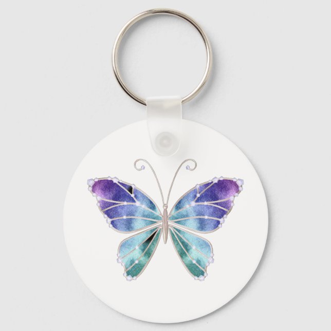 Coola Shades Rainbow Vingar Butterfly Nyckelring (Framsida)