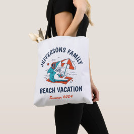 Coola Shark Matching Family Reunion Beach Vacation Tygkasse