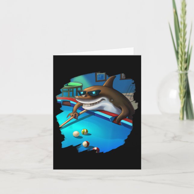 Coola Shark som spelar Bassäng-miljardpris i Loung Kort (Framsida)