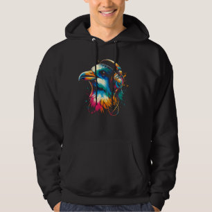 Coola Shearwater Art for Music Älskare jul Bir Hoodie