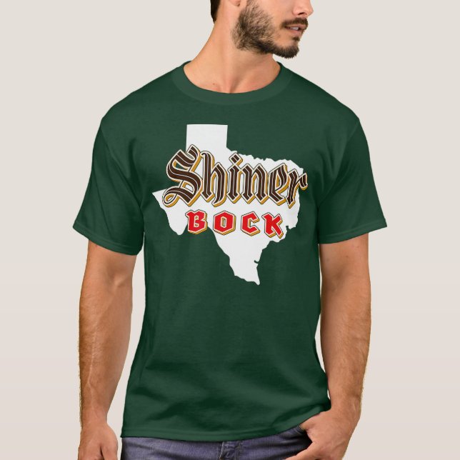 Coola Shiner T TX Town Gift for Vuxen Drinkers Shirt (Framsida)