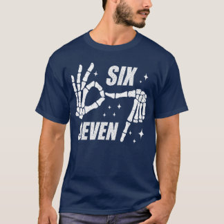 Coola Si Seven Nummer Gen Alpha Slang 6 7rending M T Shirt