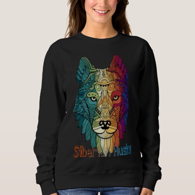 Coola Siberian husky T Shirt (Framsida)