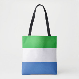 Coola Sierra Leone Flagga Mode Tygkasse