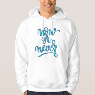 Coola Silke Embroidery Effect "now or never", cita Sweatshirt Med Luva