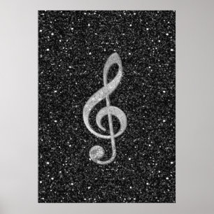 Coola silver glitter ger skuteffekter som tredubbl poster