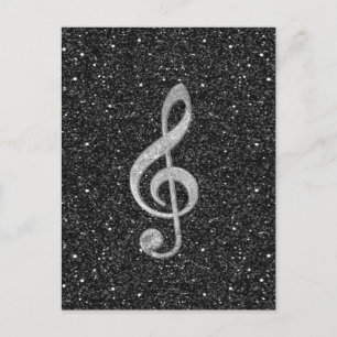 Coola silver glitter ger skuteffekter som tredubbl vykort