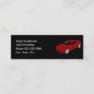 Coola Simple Minimal Auto Detection Service sii Mini Visitkort