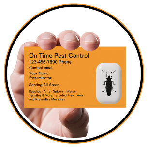 Coola Simple Pest Control Services Visitkort