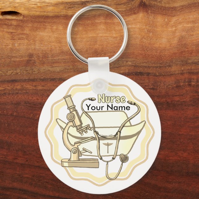 Coola sjuksköterska nyckelring (Framsida)