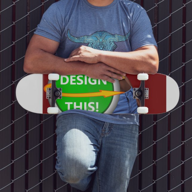 COOLA! Skateboard Deck - 7 3/4 tum - Anpassningsba (Utomhus 3)