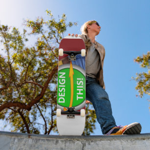 COOLA! Skateboard Deck - 7,8 tum - Anpassningsbar