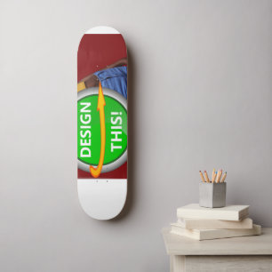 COOLA! Skateboard Deck - 8 1/2 tum - Anpassningsba