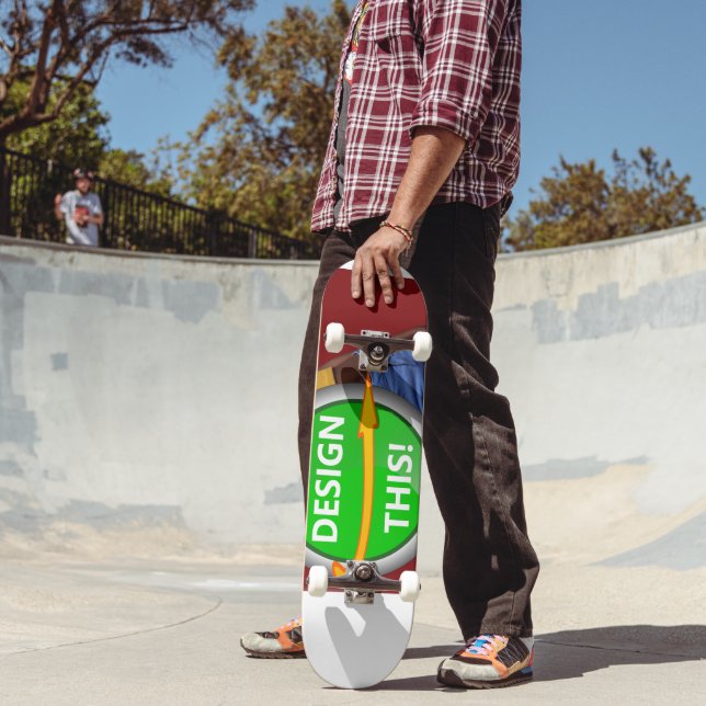 COOLA! Skateboard Deck - 8 tum - Anpassningsbar (Utomhus 2)