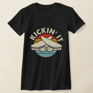 Coola skateboardkonst för män kvinnor skateboardåk t shirt
