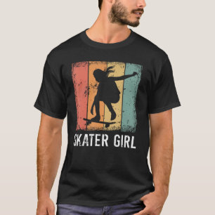 Coola Skater Art Women Girls Skateboarding Skatebo T Shirt