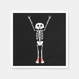 Coola Skeleton Halloween Design Design Pappersservett
