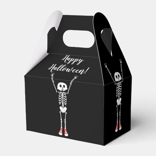 Coola Skeleton Halloween fest Presentaskar (Framsidan Sidan)