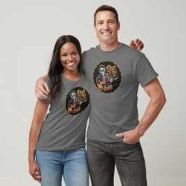 Coola Skeleton Skeleton Skeleton Skåligt för benet T Shirt