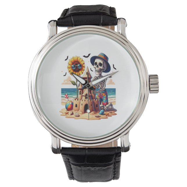 Coola Skeleton vid Beach Armbandsur (Framsida)